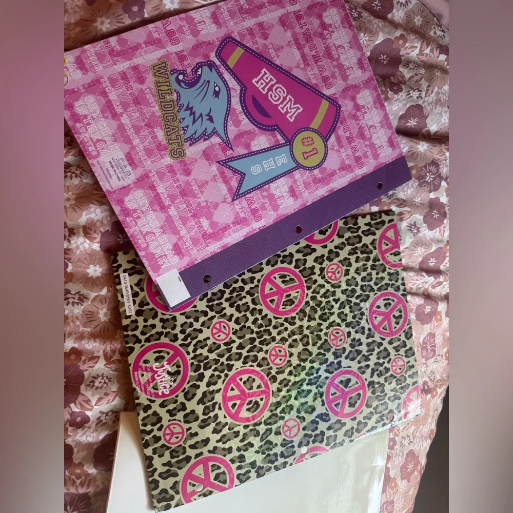 Adorable! Early 2000’s Girly Portfolio folders